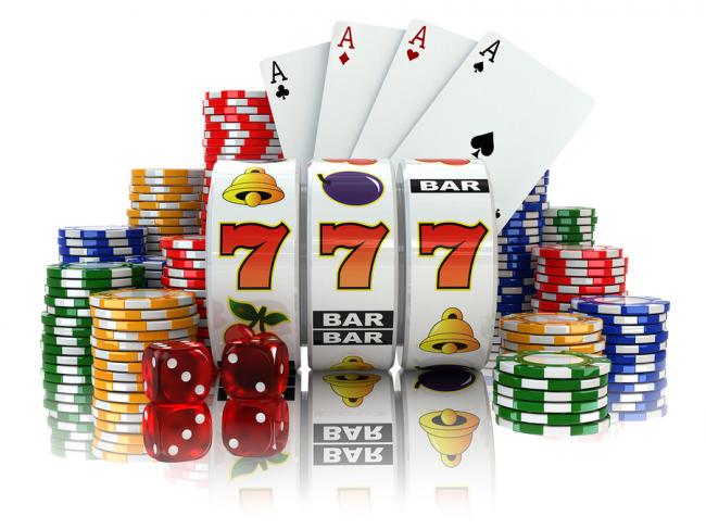 dices cards chips slot